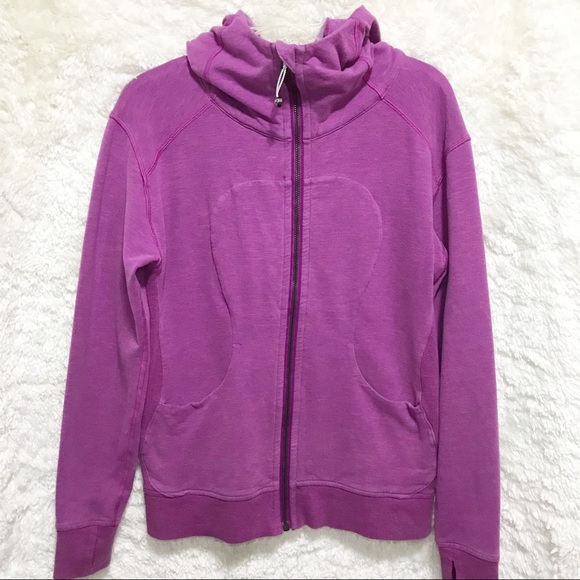 lululemon athletica Tops - Lululemon Zip Front Hooded Jacket
